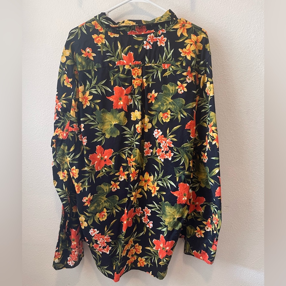 American Eagle Tropical Button Down - image 2